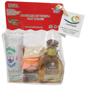 Mini Maridaje Tequila Gran Orendain Añejo