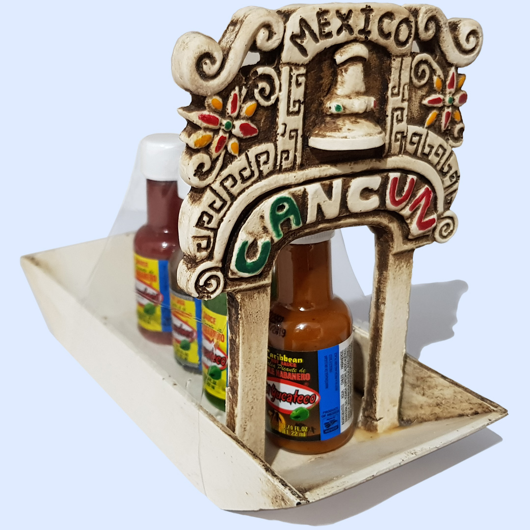 Trajinera 4Pack Salsas Miniatura