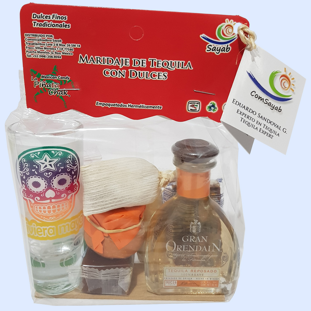 Mini Maridaje Tequila Gran Orendain Reposado