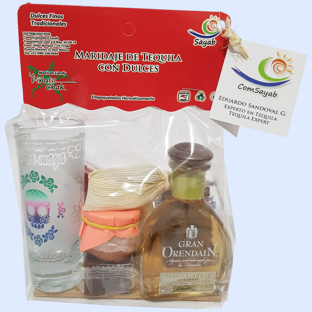 Mini Maridaje Tequila Gran Orendain añejo